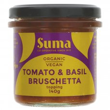 Suma Organic Tomato & Basil Bruschetta Topping - 150g