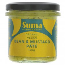 Suma Organic Bean & Mustard Pate - 140g