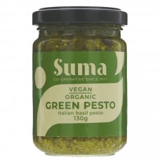 Suma Organic Green Basil Pesto - 130g