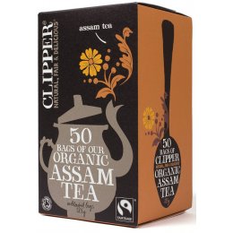 Clipper Organic Assam Tea - 50 Bags