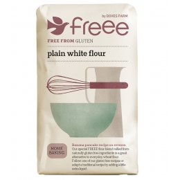 Doves Farm Gluten Free Plain White Flour - 1Kg