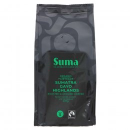 Suma Fair Trade Organic Sumatra Ground Coffee - 227g