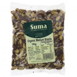 Suma Organic Whole Brazil Nuts 1kg