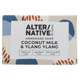 Alternative by Suma Handmade Soap - Coconut Milk & Ylang Ylang - 95g
