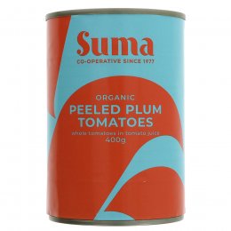 Suma Peeled Whole Organic Tomatoes - 400g