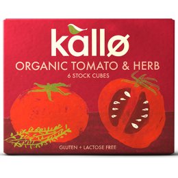 Kallo Tomato & Herb Stock Cubes - 66g