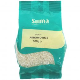 Suma Prepacks Organic Arborio Risotto Rice - 500g