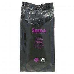 Suma Fair Trade Organic Peru Coffee Beans - 227g