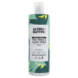 Alternative by Suma Tea Tree & Aloe Vera Body Wash - 400ml