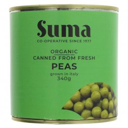 Suma Organic Fresh Peas - 340g