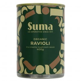 Suma Organic Ravioli in Mushroom Sauce - 400g