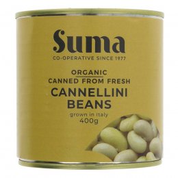Suma Organic Fresh Cannellini Beans - 400g