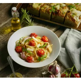 Roast Tomato, Rocket & Mascarpone Pasta